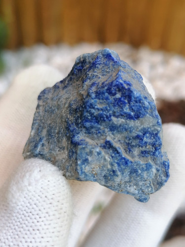 Lapislazuli roh freiform - -,