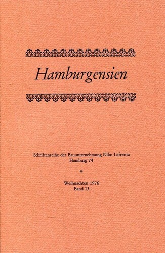 Hamburgensien weihnachten - -,
