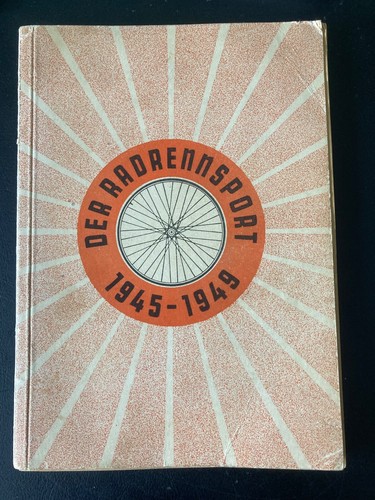 Rares buch radrennsport 1945 - rares,