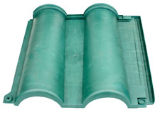 Kunststoff Dachziegel