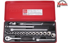Koken 3/8" Surface Drive Steckschlüssel-Satz mit Umschaltknarre 22tlg.