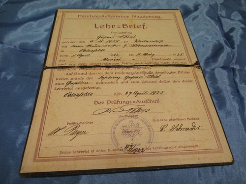 Lehr brief handwerkskammer - lehr,