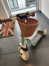 Puky Roller retro grün/braun für Kleinkinder drei 3 Räder und Korb