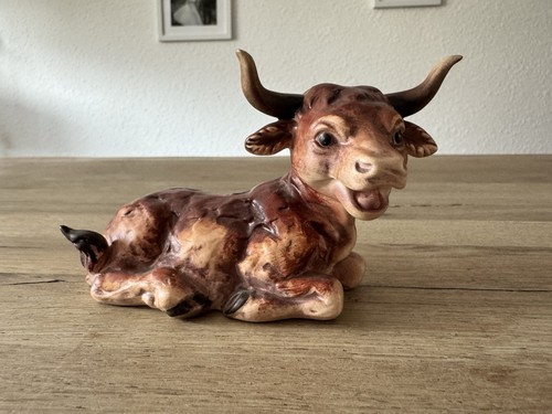Goebel krippenfigur ochse - krippenfigur, 1991