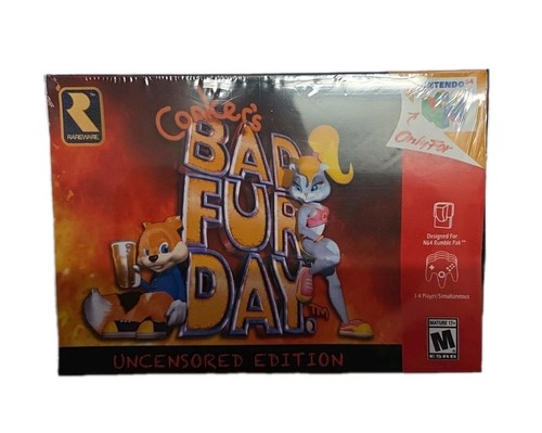 Conker bad fur day nintendo - conker's,