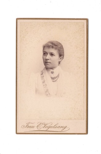Cdv foto damenportrait - foto,
