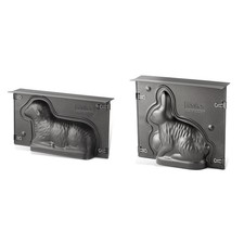 Osterlamm und Hase Backformen