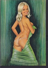 Ansichtskarte Erotik Akt