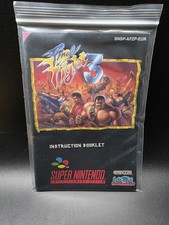 Final Fight 3 Snes Manual