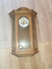 Alte Grosse Wanduhr Mit