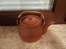 Retro Teekanne  1L  Ton  Braun