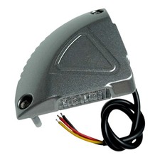 LED Warnleuchte silber LKW