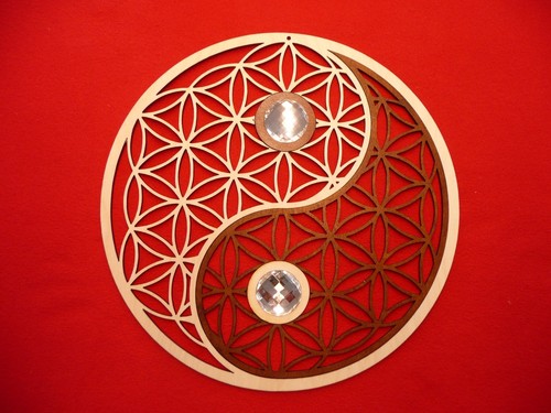 Blume des lebens yinyang - lebens, 3d