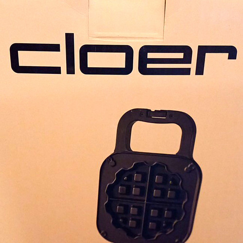 Cloer standard waffeleisen - standard-waffeleisen, aus