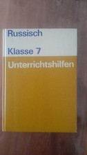 DDR Fachbuch RUSSISCH KLASSE 7 UNTERRICHTSHILFEN 1. Auflage Planung Bildung