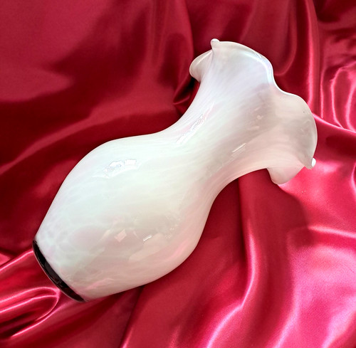 Opalglas vase fadenglas - vase,