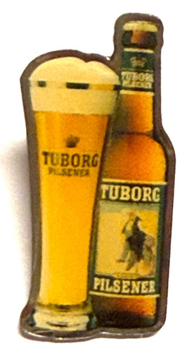 Tuborg pilsener bierflasche - tuborg,