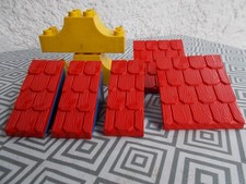 5 x Lego/DUPLO * Dachsteine + 2 Bausteine *