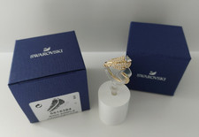 Swarovski Ring Simple 55 Art.5515384 gold farben mit Steinen klar ungetragen neu