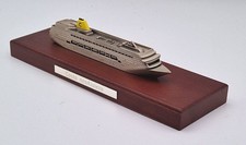 Kreuzfahrtschiff Modell Costa neoRIVIERA auf Sockel -Neuwertig