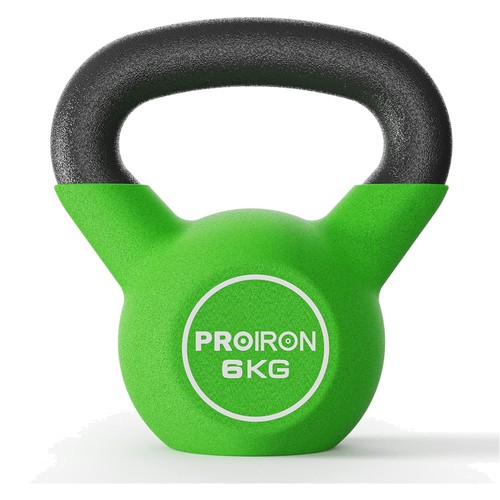 Kettlebell 4kg 6kg neopren - 4kg,