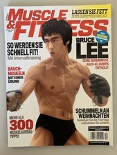 Muscle & FITNESS BRUCE LEE Bauchmuskeln Zeitschrift Kraftsport Bodybuilding