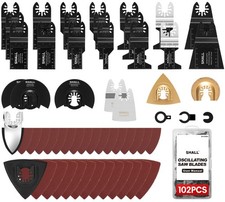 SHALL 102PCS Multitool Blades