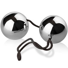 Vibrierende Liebeskugeln „Basic Love Balls“ – Silber, klassisch & reizvoll