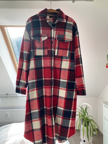 Longjacke damen rot blau - damen,, rot-blau