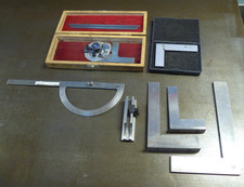 Winkelmesser, Flachwinkel, Anschlagwinkel Konvolut