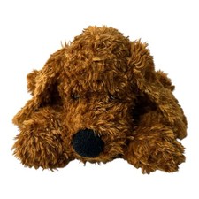 Althans Club Hund braun lange Ohren Plüschtier mit Halstuch 36 cm Rarität