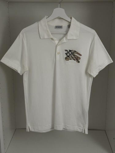 Burberry poloshirt logo check - poloshirt,
