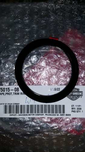 Harley schwarz ring für flush - für,