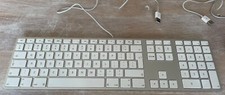 ✅ Apple Keyboard, schnurgeb. Alu Tastatur mit Ziffernblock, englisch⚠️, Rg.MwSt.