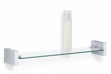 Edelstahl Badablage mit Glasboden Badregal Ablage Austellungsstück ZACK 40195