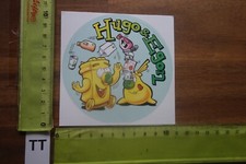 Alter Aufkleber Naturschutz Umweltschutz GELBE TONNE gelber Sack HUGO & EGON