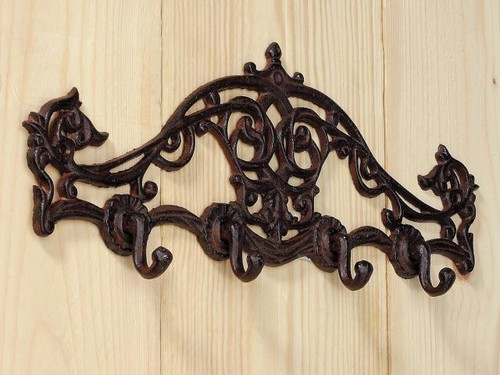 Garderobe haken gusseisen - garderobe,