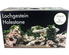 Aquariumdekoration-Set Multi-Lochgestein für 60 l Aquarium