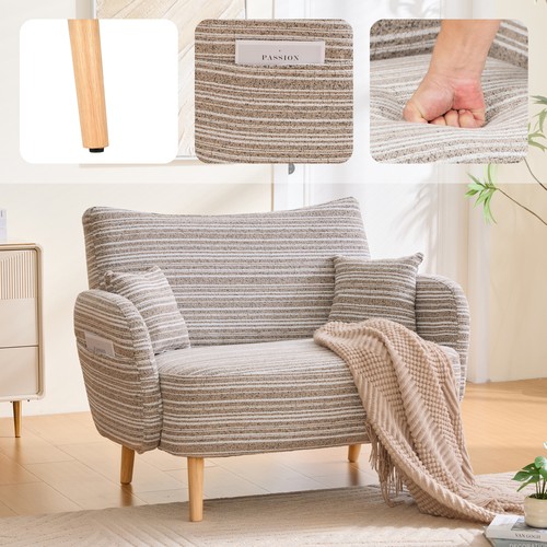 Modernes boucle sitzer - boucle, 2-sitzer