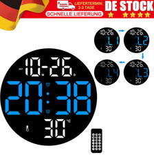 Große Digitaluhr Wanduhr mit