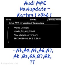 Audi MMI Naviupdate - Karten 