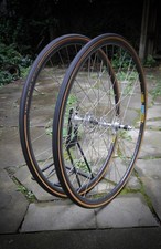 Campagnolo Nuovo Record High Flange Hub 1035 / Mavic Open 4 / Clincher Rim Wheel