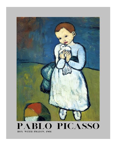 Picasso junge mit - picasso, taube"