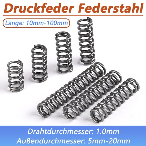 Druckfeder 0mm - druckfeder, 1,0mm