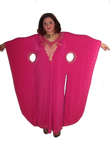 Extravaganter kaftan kleid - extravaganter,