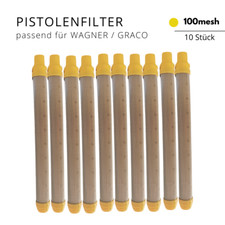 10 x Filter Pistolenfilter 100