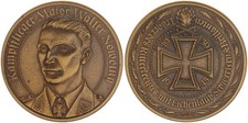 BRD Medaille Walter Nowotny vz-st 128226