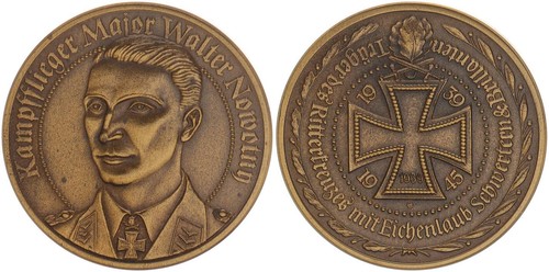 Brd medaille walter nowotny - brd,