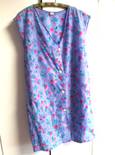 Kittel Schürze Dederon Nylon Gr.54/56 Neu! BW 73cm L 87cm Zofe Sissy DDR ITA