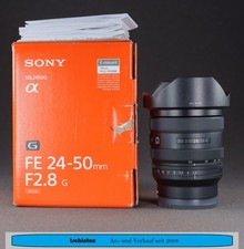 Sony SEL2450G FE 24-50 mm F2,8 G Neuwertig OVP